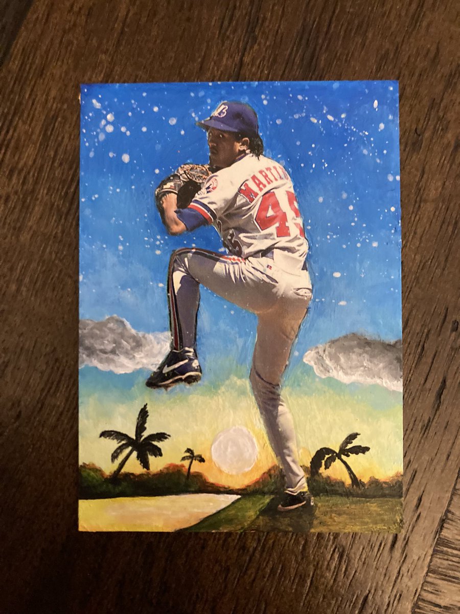 JCPCards's tweet photo. Pedro bringing that Tropical Heat! 
🔥 LFG 🔥 
#WBC #Baseball #MLB #CardArt #JCPCards #LFG https://t.co/ITtdj2b14e
