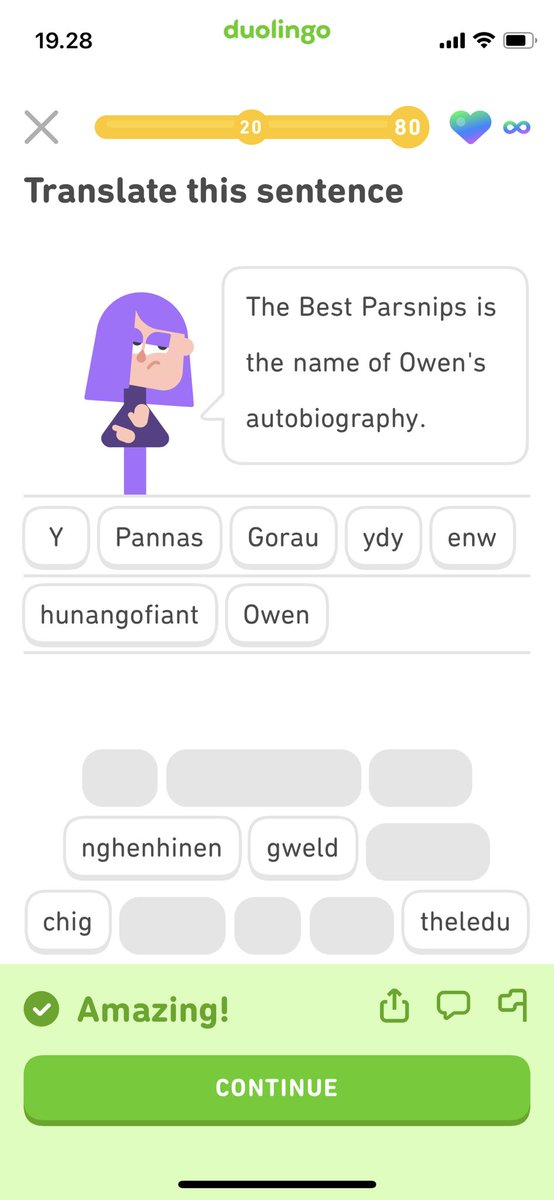lasersilma's tweet photo. I have learned some interesting things about Owen recently. 

Owen is an artist and an author and he worships parsnips! What a guy, wish I could meet him and eat parsnips with him on his little parsnip island or in his nightclub. https://t.co/kwoZmBPu7r