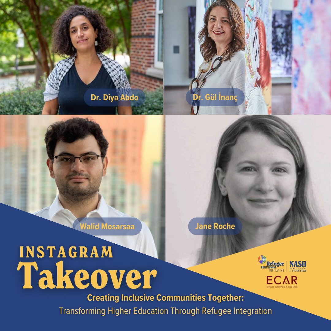 So happy to announce our #InstagramTakeover hosts!