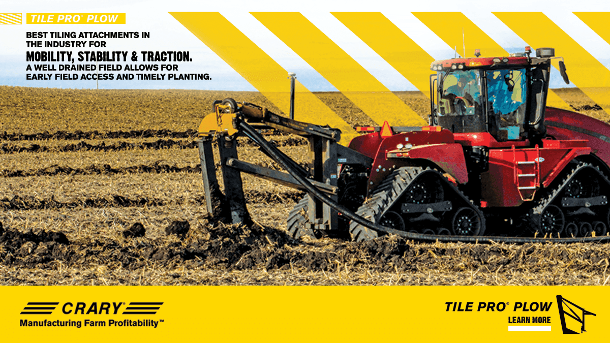OntAg's tweet photo. Stability. Traction. Mobility.
Increase your yields with @CraryAg's Tile PRO Plow.
Learn more online at: https://t.co/4Vt2lahNUd.
#OntAg #CraryAg #TilePRO #Farm365 #AgTwitter https://t.co/XxZHHc6Ze9