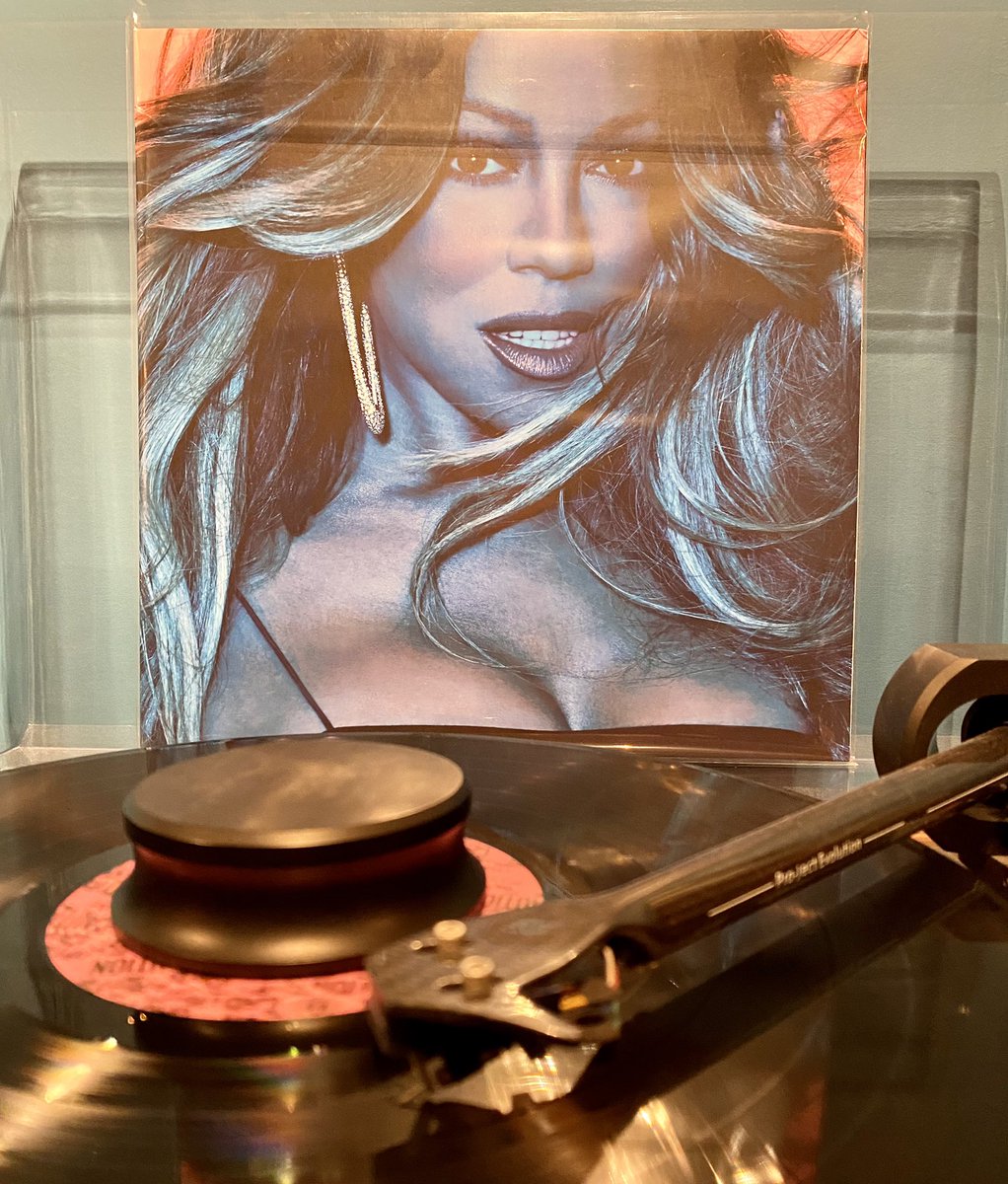 Normally Monday is MoFiMonday, but today I’m making it #MariahMonday. Let’s start with her most recent studio release, the very enjoyable “Caution” from 2018. <a href="/MariahCarey/">Mariah Carey</a> #vinylrecords <a href="/RockSolidShow/">RockSolid</a>