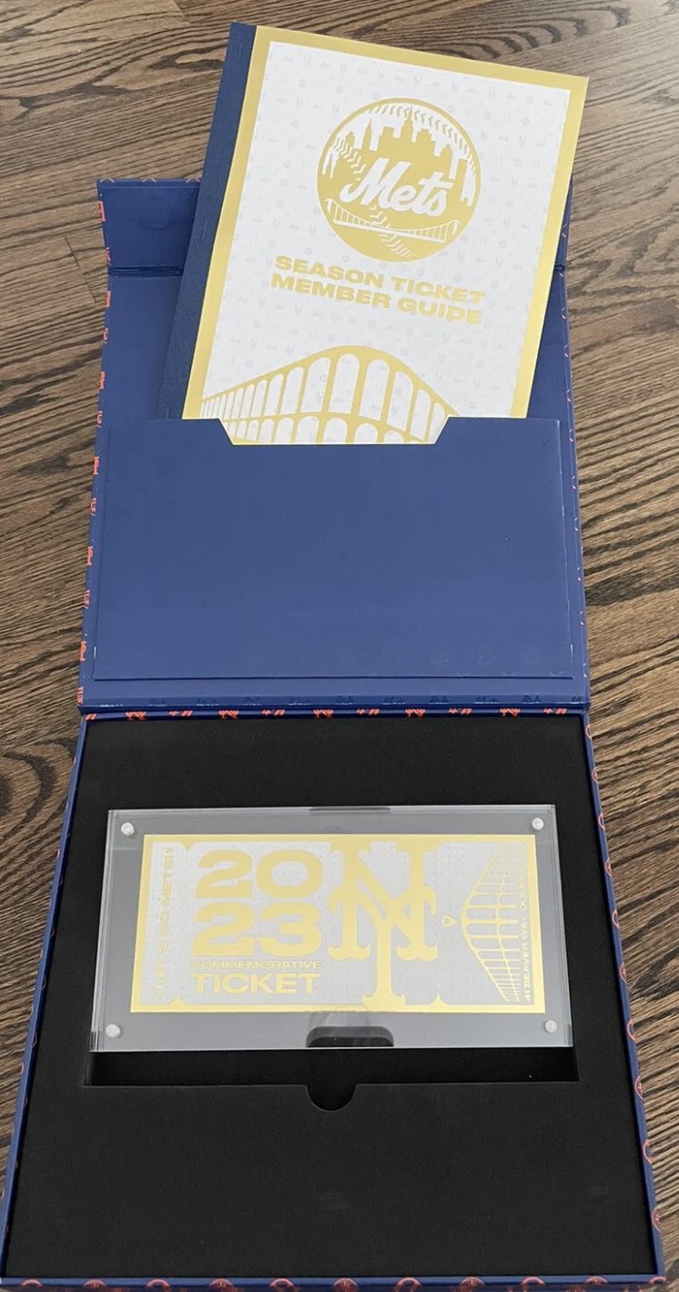 Darren Rovell on Twitter "The Mets season ticket holder gift is an