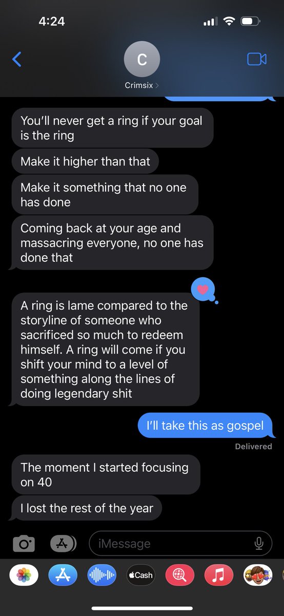 Going to frame this, needed this more than anybody knows. Thank you <a href="/Crimsix/">OpTic Crimsix</a>.