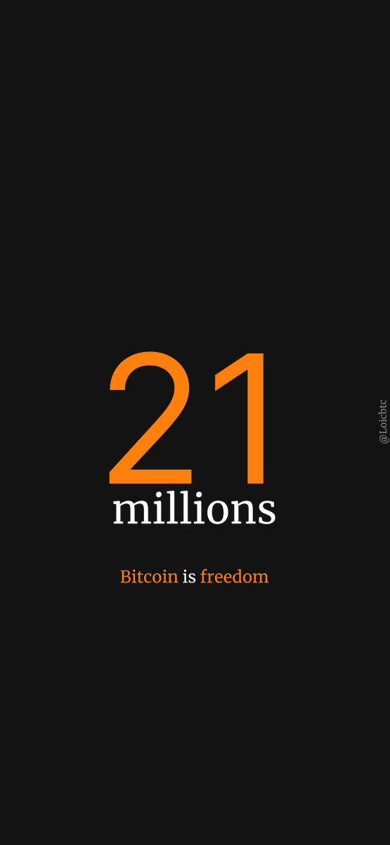 Loicbtc's tweet photo. 👉🏾21 millions : Dark mode https://t.co/JAacJy3tbN