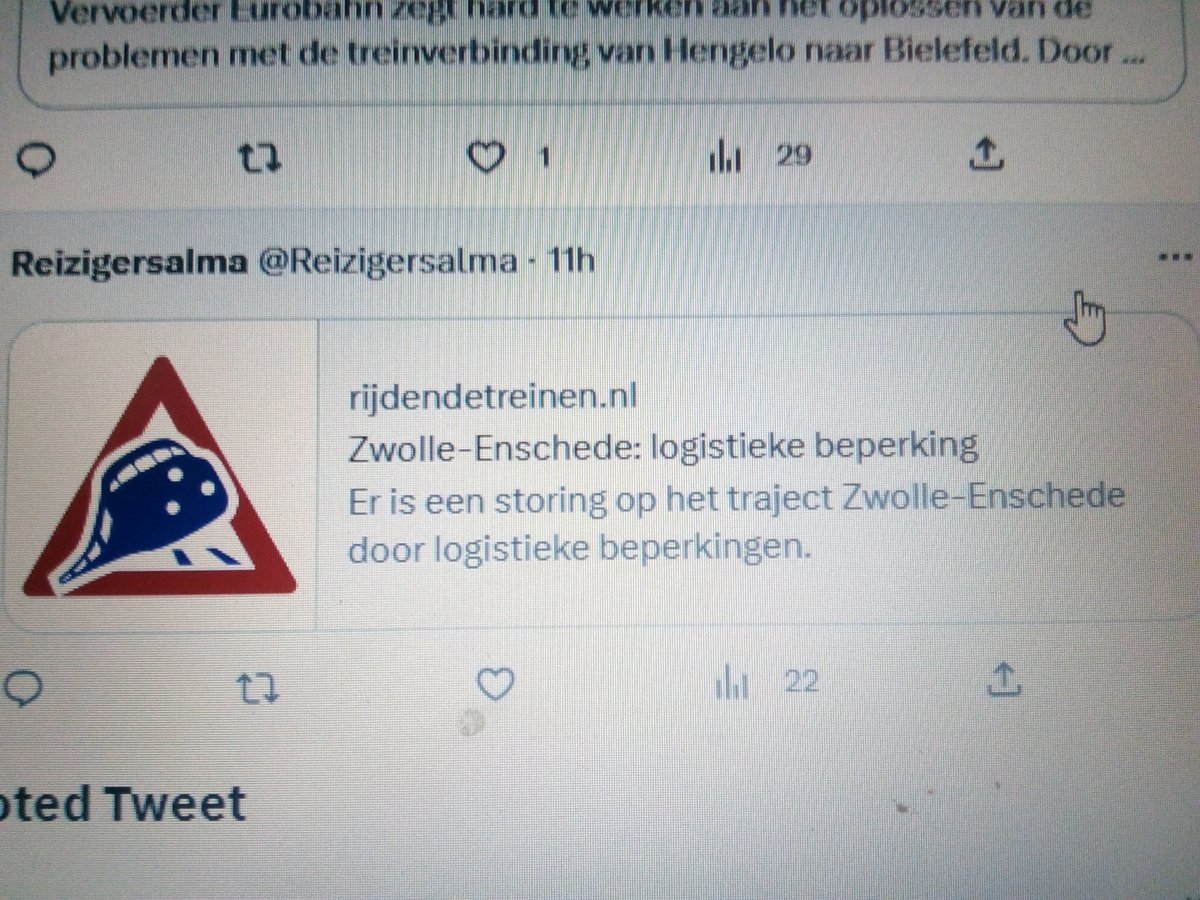 De Nedersaksenlijn heeft meerdere voordelen zoals het ontlasten v/h spoor bij Meppel en het ontoereikende spoor Zwolle-Enschede.  @Reizgersalma  blijft aandringen bij de nieuwe provincie besturen+staatsecretaris Heijnen op adequate aanpak en snelle realisatie van deze spoorlijn.