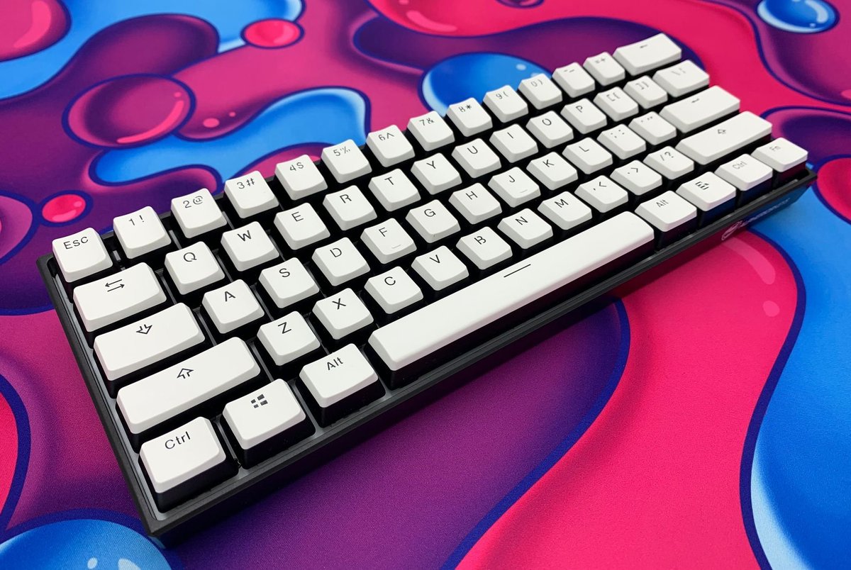 HAI TWITTER!! We're giving away this SUPER CLEAN Panda Pudding Keycap SET!🐼

-Retweet &amp; Like
-Follow us <a href="/AlpheriorKeys/">Alpherior Keys💖</a>
-Comment 

Winner Chosen in TOMORROW! 🥳🎉
alpheriorkeys.com