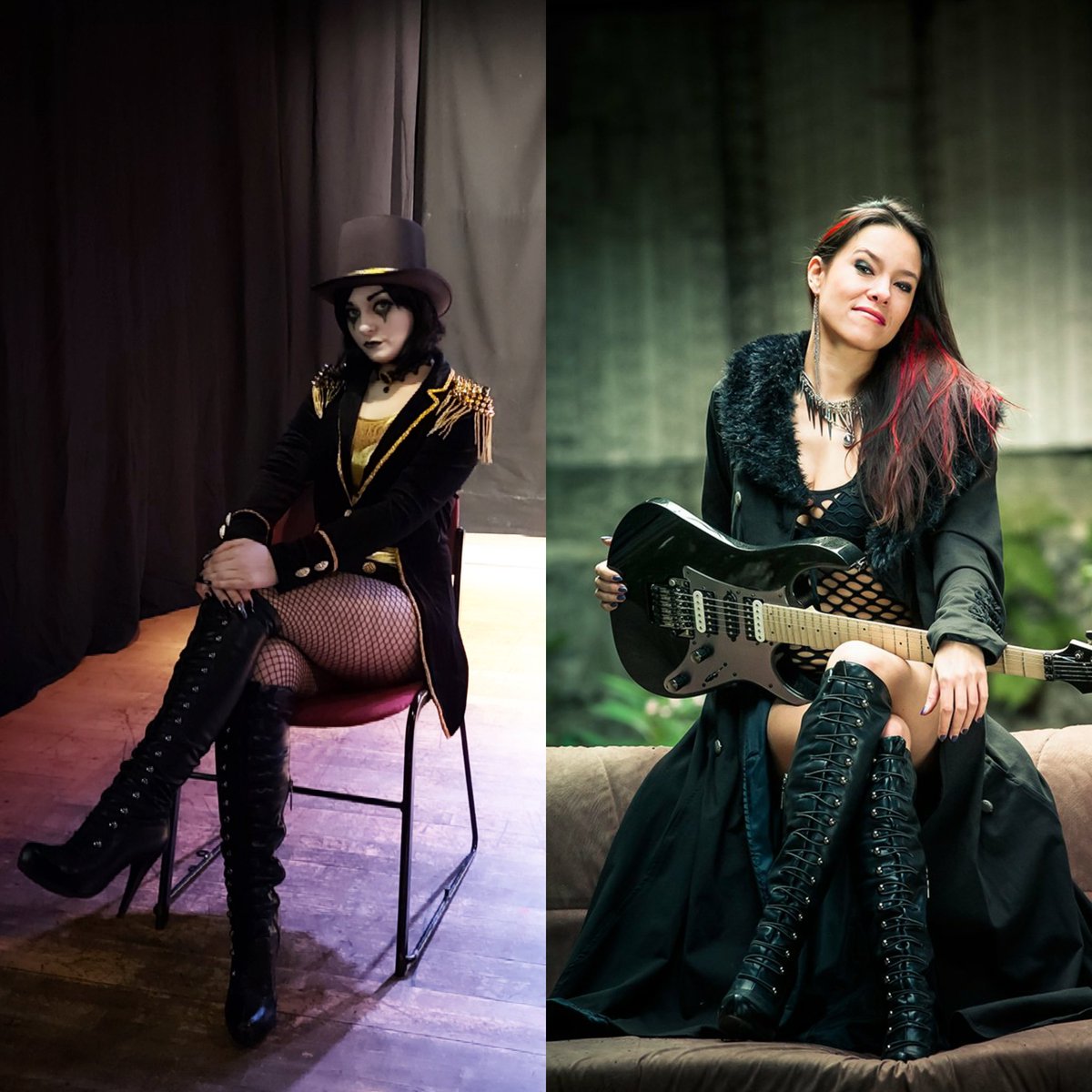 LemmiSwayze's tweet photo. Decided to wear an iconic pair of boots on stage this weekend. Originally owned by the lovely @JenMajura
#heavymetalhistory
#thegiftthatkeepsongiving
#caberetartist
#altperformer https://t.co/7n2mto4EHK
