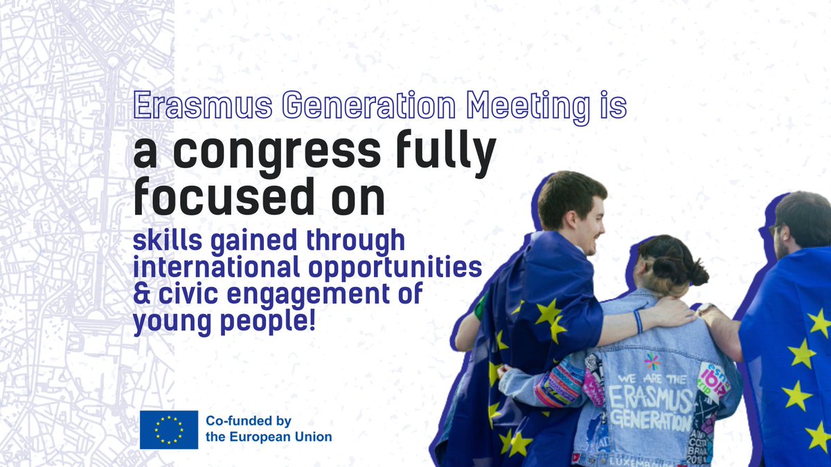 ESNUAM's tweet photo. How do academic mobility &amp; volunteering contribute to the #skills development of 🇪🇺 #youth? This is what over 900 participants will be discovering in Bucharest this April, during the 2nd edition of the biggest meeting of the #ErasmusGeneration. 🌍Tune in next month for #EGM2023! https://t.co/hVGh5RNuYf