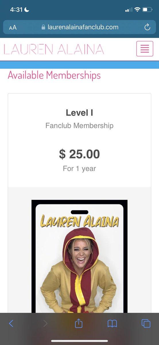 Is this still <a href="/Lauren_Alaina/">Lauren Alaina</a>’s fanclub? 😂