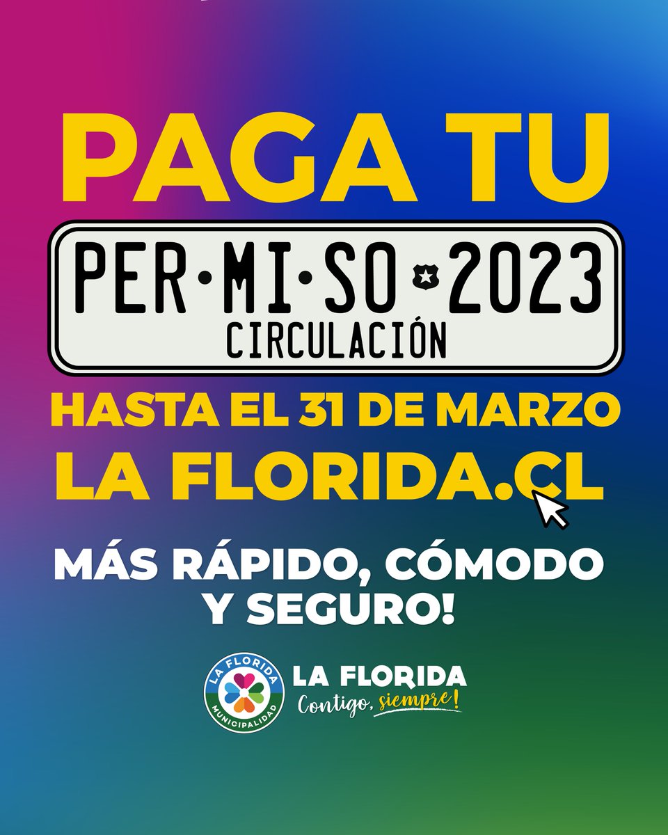 La Florida On Twitter Permiso De Circulaci n 2023 A n Est s A La florida on twitter permiso de circulaci n 2023 a n est s a