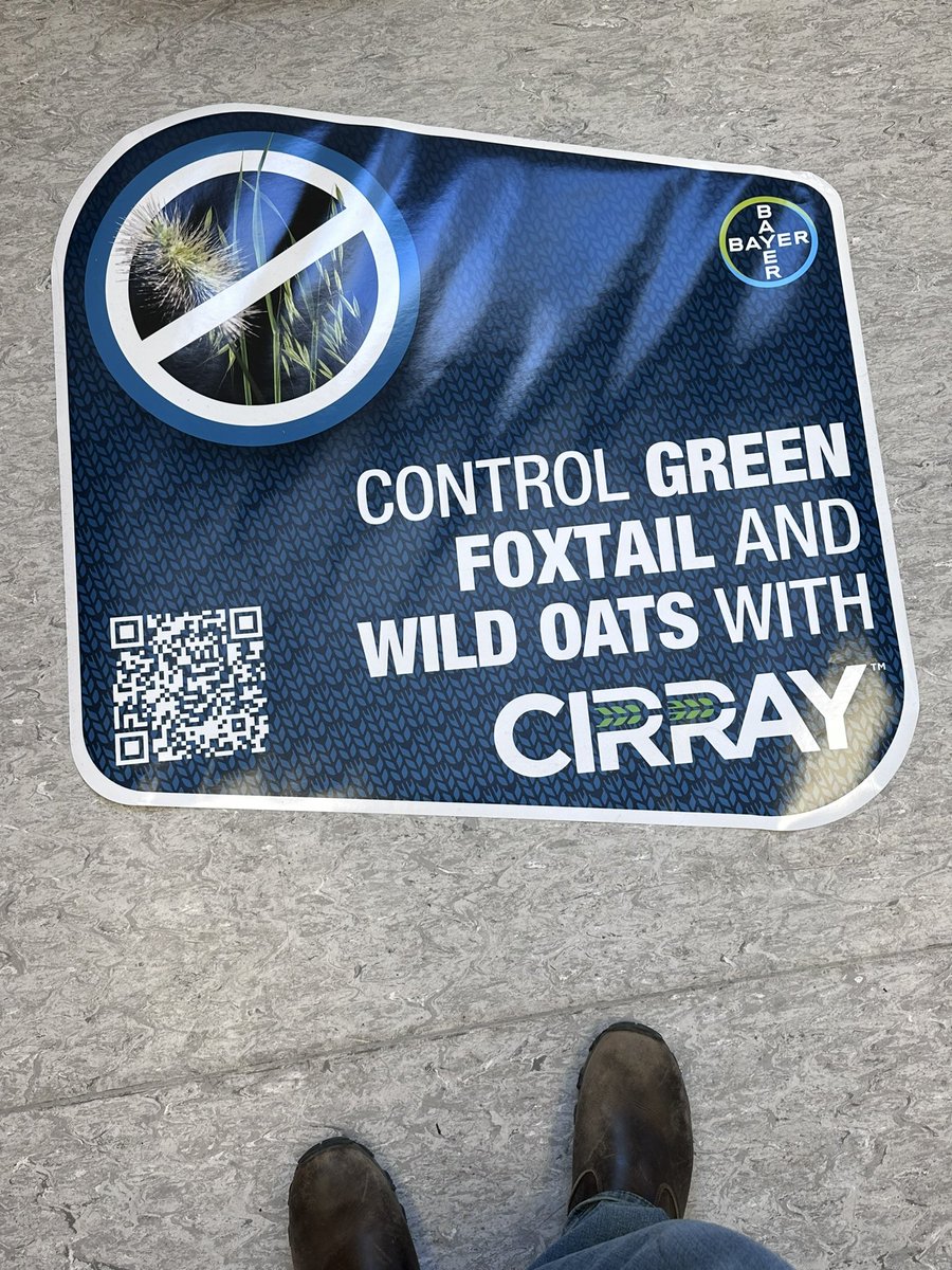 CORE_Strathmore's tweet photo. #CIRRAY from @Bayer4CropsCA for you spring WildOat control.
.
#GetMOREwithCORE https://t.co/nuS7t6zcy9