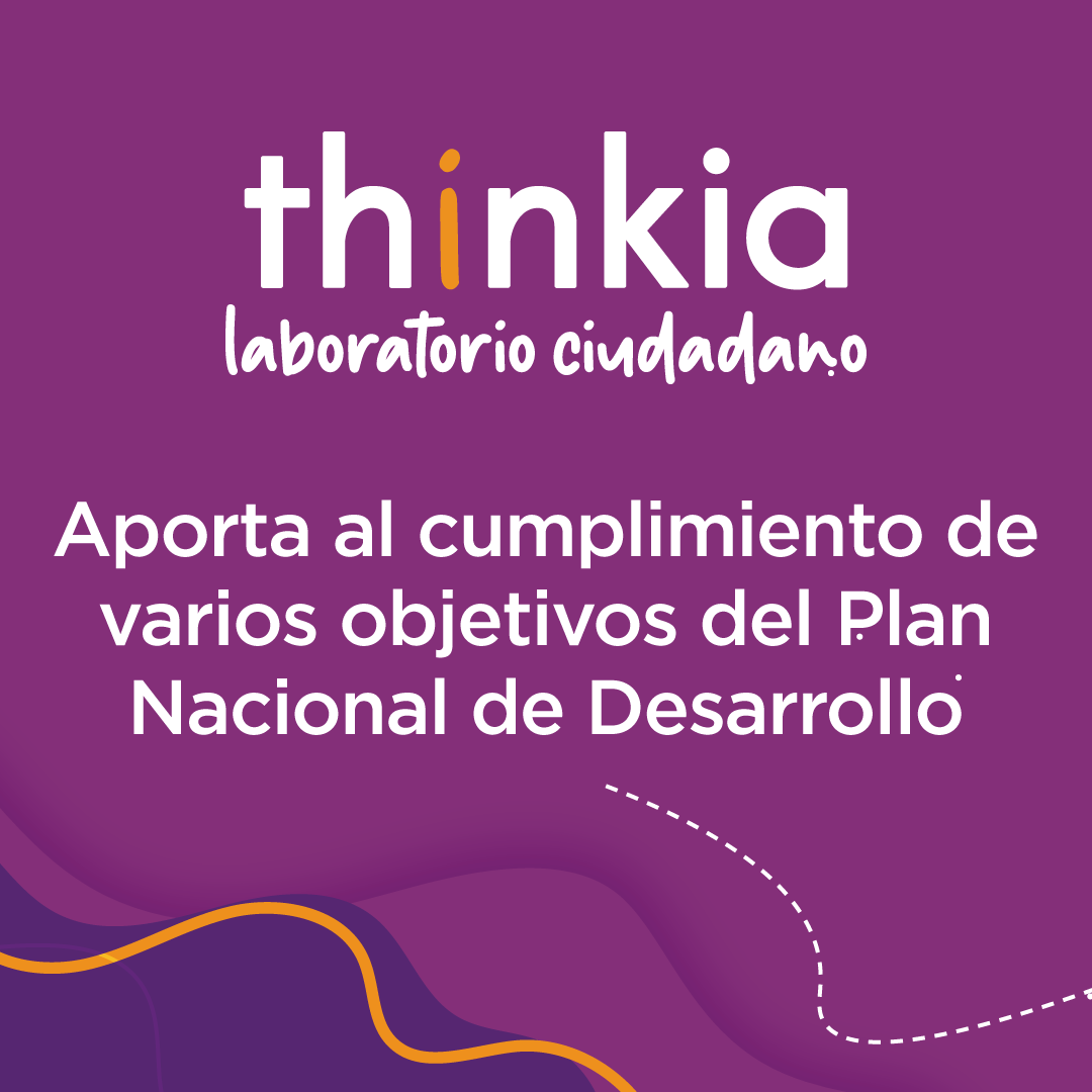 ThinkiaLab's tweet photo. Nos alineamos a varios objetivos del #PlanNacionalDeDesarrollo:
 
Obj. 7 Potenciar capacidades ciudadanas y educación innovadora, inclusiva y de calidad
 
Obj. 15 Impulsar ética pública, transparencia y lucha contra la corrupción https://t.co/o8nlvD69AR