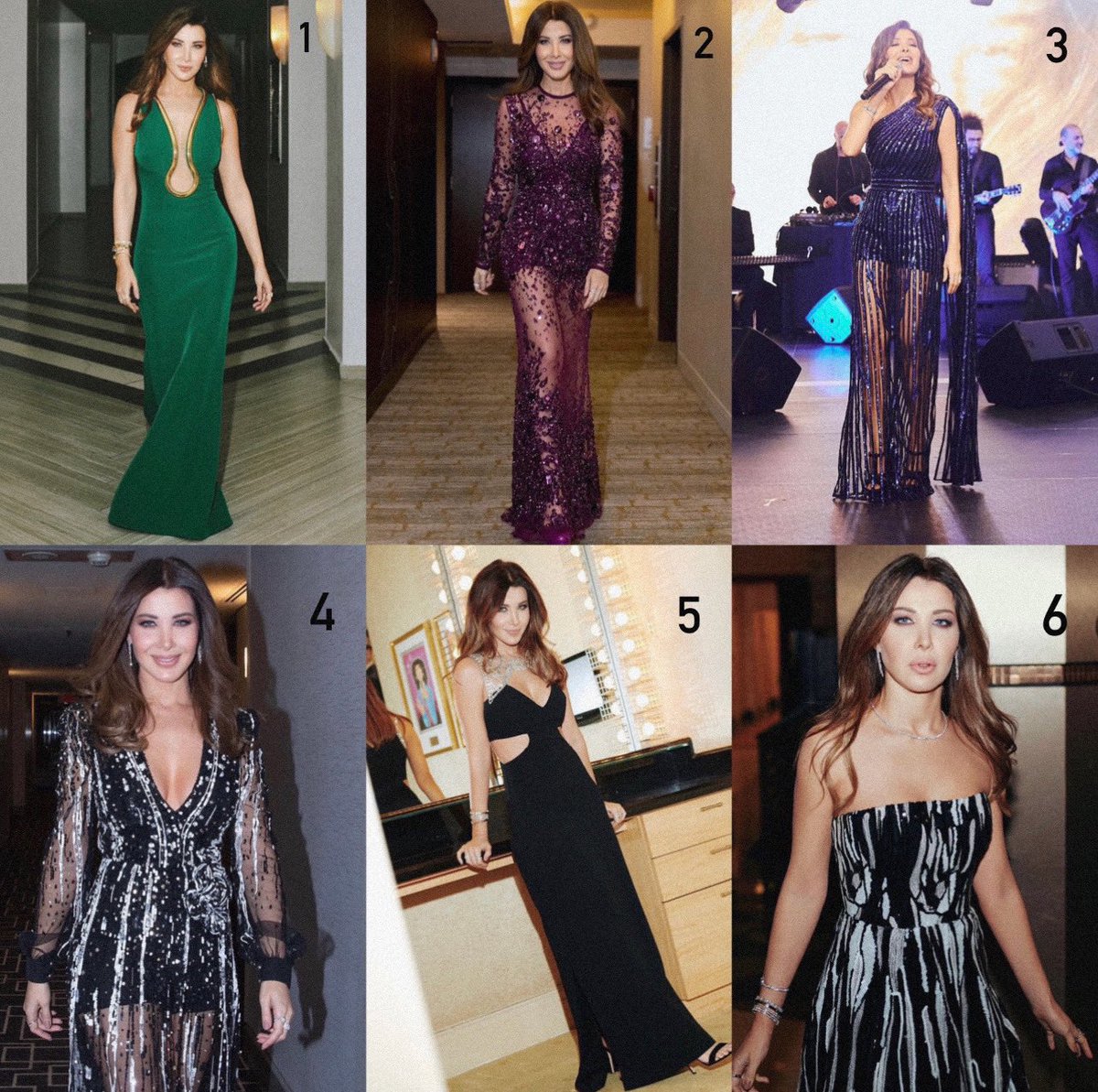 NancyAjramArt's tweet photo. Quote Tweet | ما هي الإطلالة المفضلة لديكم من إطلالات نجمتنا نانسي عجرم ضمن جولتها في إمريكا وكندا 🌟🤍؟ https://t.co/fiWjvMBrlS