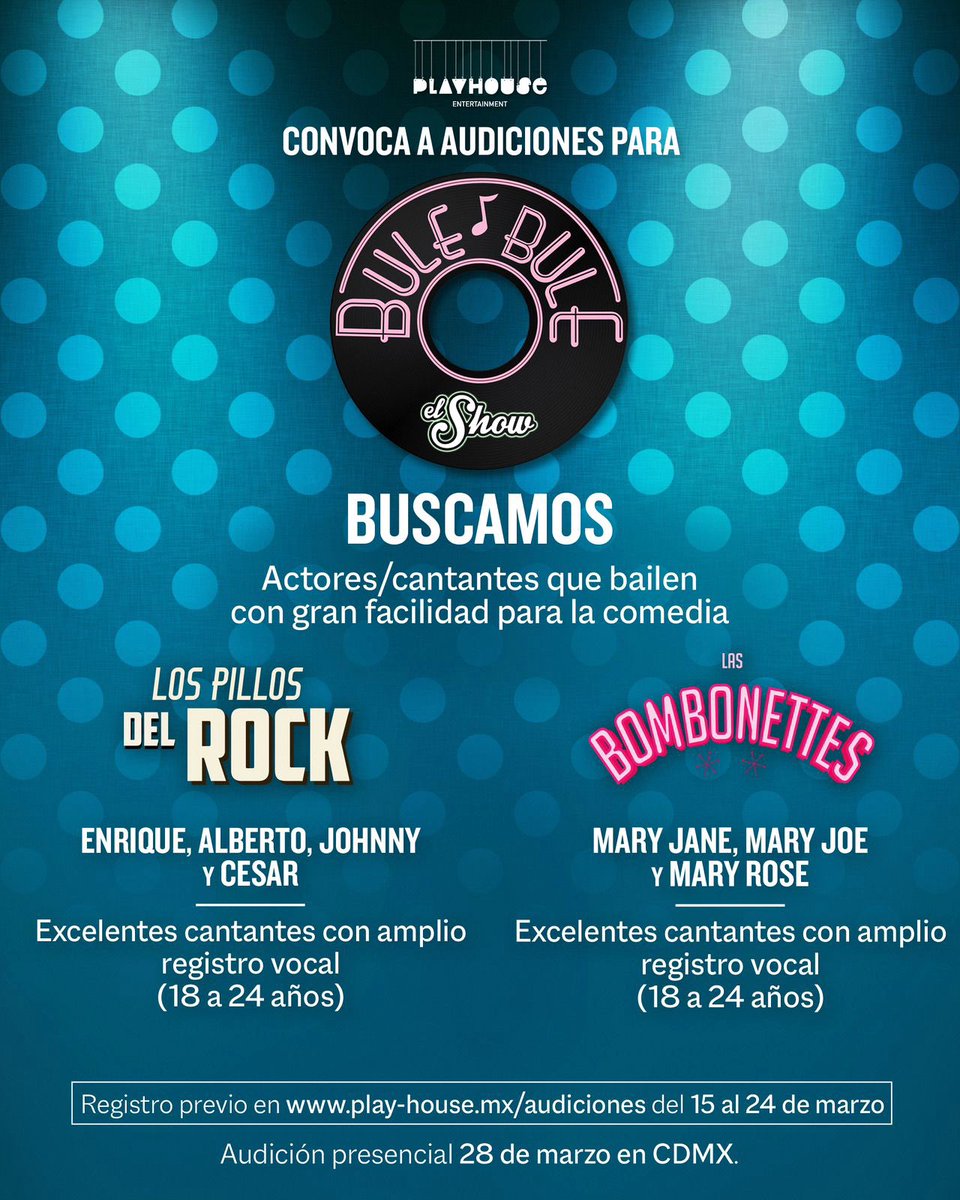 🥁🎸AUDICIONES🎷🎹 REGRESAMOS PRONTO!🎙️📺