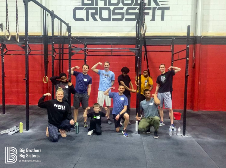 bbbsmilwaukee's tweet photo. Shout out to @BadgerCrossFit  for hosting our Community-based matches for a morning of fitness! Bigs and Littles learned about staying fit and got their heart rates up while training in the gym with professional instructors. Thanks to everyone for an energetic event! 💪

#BBBSMKE https://t.co/OhrNwtNEIY