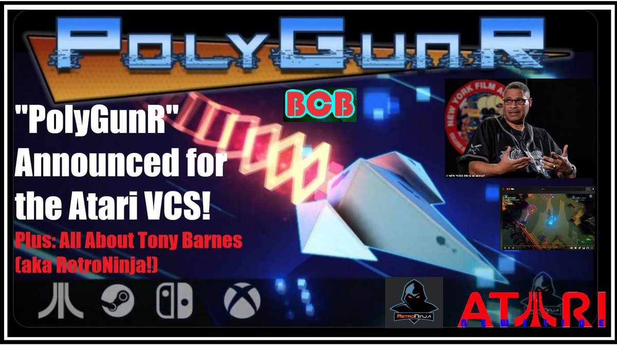 ballistikcoffee's tweet photo. 👉Premiering NOW! #PolyGunR Officially Announced for the #AtariVCS! Watch the #trailer released by @RetroNinja5 &amp; @ClubVCS1! 👾It's a new "physics-based isometric run or gun shooter!" PLUS: All about Tony Barnes &amp; his great games! (Length: 10 min.)🕹️Click: https://t.co/8OcAum0To0 https://t.co/8QtjeqHCqP