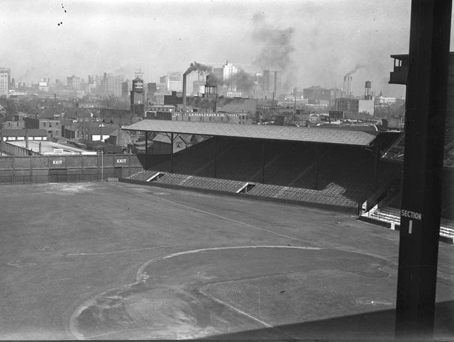 Tiger Stadium (initially called Navin Field then Briggs Stadium) was not enclosed and double-decked until 1938. https://t.co/qsa4dY9XrT