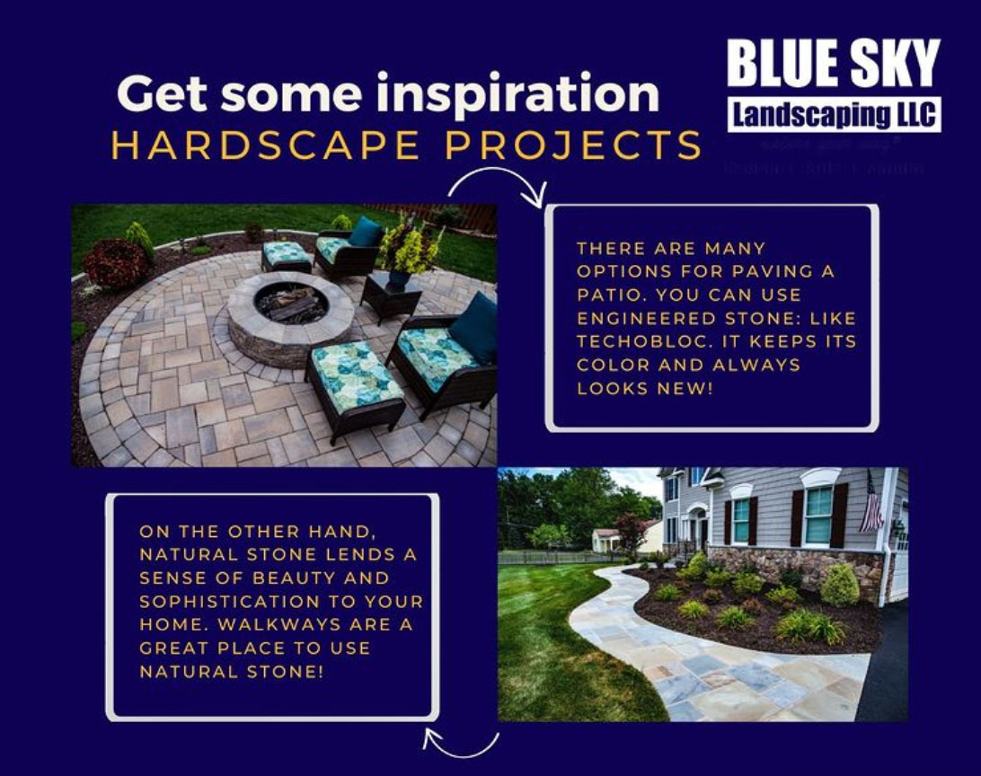 Make your yard more attractive and interesting, consider installing pavers for your walkways, patios and driveway.

blue-skylandscaping.com/paver-service/

#hardscape #patiodesign #patios #pavers #driveway #walkways #paverpatio #hardscaping #hardscapingdesign #hardscapedesign #landscaping