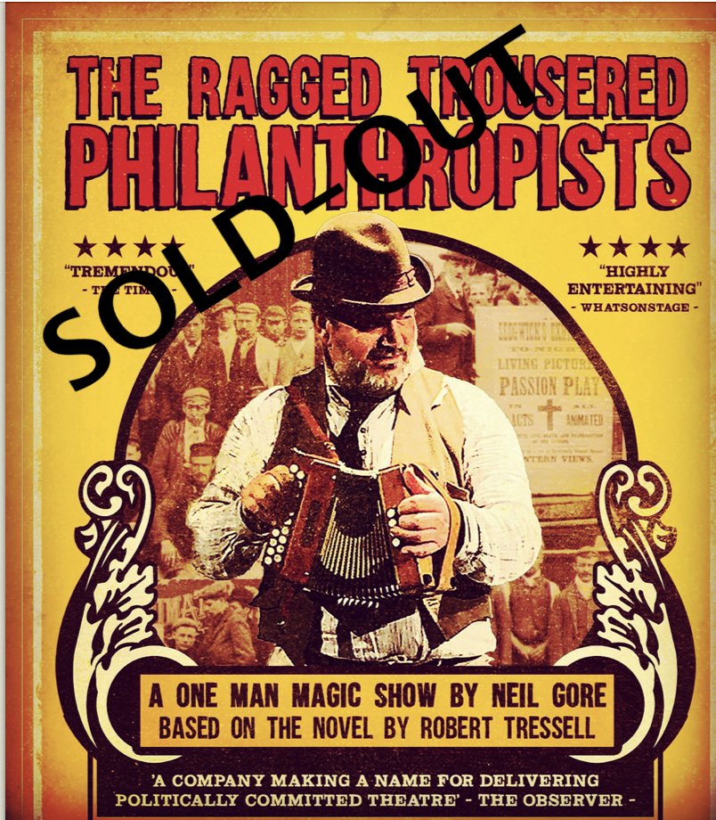 #TheRaggedTrouseredPhilanthropists SOLD OUT @ The Congregational Hall Belper THIS SAT. A Few tickets left for <a href="/Tyneside_Irish/">Tyneside IrishCentre</a> FRIDAY. 
NEXT WEEK WE ARE DOING AN EAST ANGLIAN TOUR:
<a href="/SoleBayArts/">SouthwoldArtsCentre</a> <a href="/DissCornHall/">The Corn Hall</a> <a href="/gritartslt/">The Grit: Lowestoft Centre for the Arts & Heritage</a> @BurrySt.Edmunds 
<a href="/Raggedgore/">Neil Gore</a>   SEE YOU THERE!