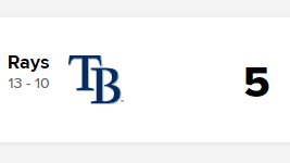 WOO, The ATL Braves beat The TB Rays 6-5!