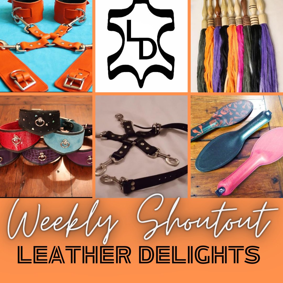 Spoilt_Kitty_'s tweet photo. This weeks shoutout goes to...
Lovely crew over at @leatherdelights
If you love leather, then you'll love the fab products available... go give them a follow
#supportfellowtraders #wearefamily #kinkcommunity #kinklifestyle #leather https://t.co/H7Y9Q7rRMb