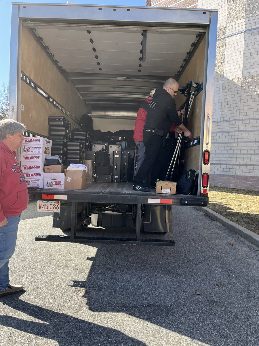 Instrument truck to Disney is ready to go <a href="/duxschools/">Duxbury Schools</a> <a href="/DuxburyHS/">Duxbury High School</a>