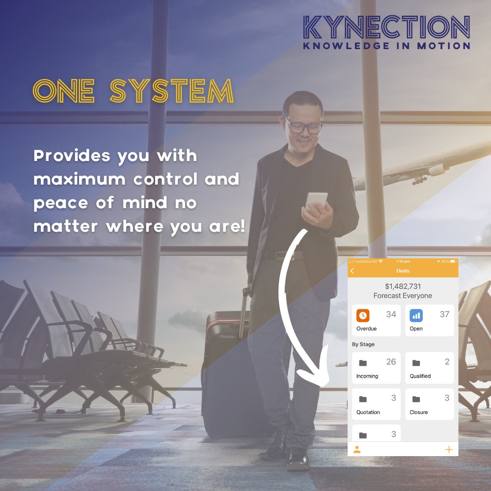 kynection's tweet image. Need to keep track of your business when out on the road or in the air? With KIM&apos;s mobile capabilities this is now a possibility. One System provides you with maximum control and peace of mind no matter where you are! #onesystem #flexibility #mobileworking hubs.li/Q01D24Cj0
