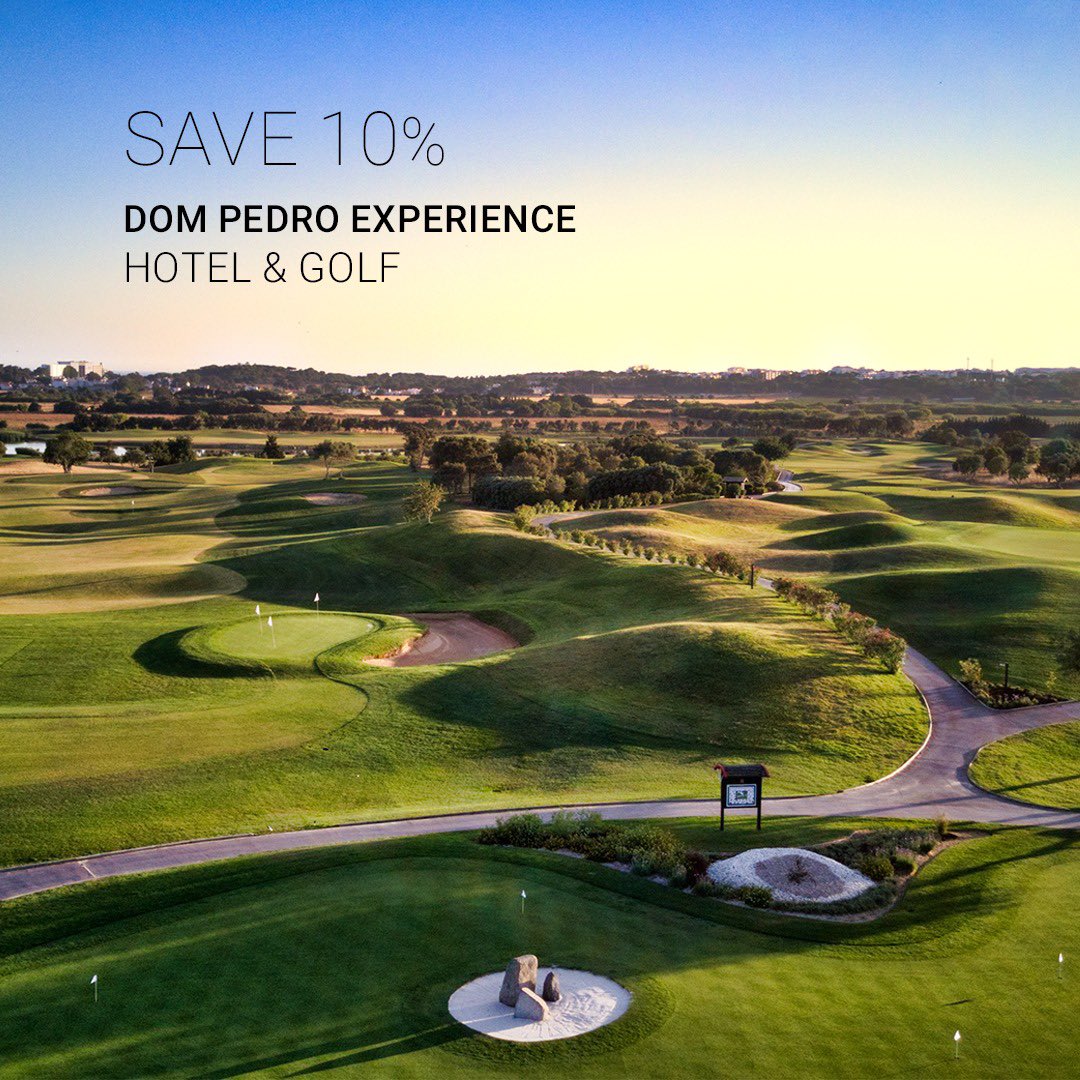 Book with us and save 10% on Dom Pedro Experience Pack.

BOOK: from the  20th to 31st of March 2023
For Stays between 1st of June to 31st of August of 2023

We look forward to see you on the greens soon!

Link dompedrogolf.com/en/promotions/…

#dompedrogolf #DomPedroExperience  #golf