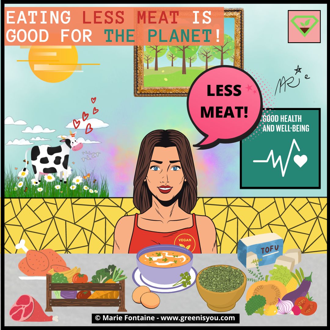 Green_isYou's tweet image. 🍖🍔 #Meat consumption is an increasingly controversial subject, because of its impact on the #environment, your #health and the #animals of course. More here: tinyurl.com/5n87jw29 

#livestock #antibiotics #deforestation #agriculture #lessmeat #vegan #vegetarian #GreenisYou