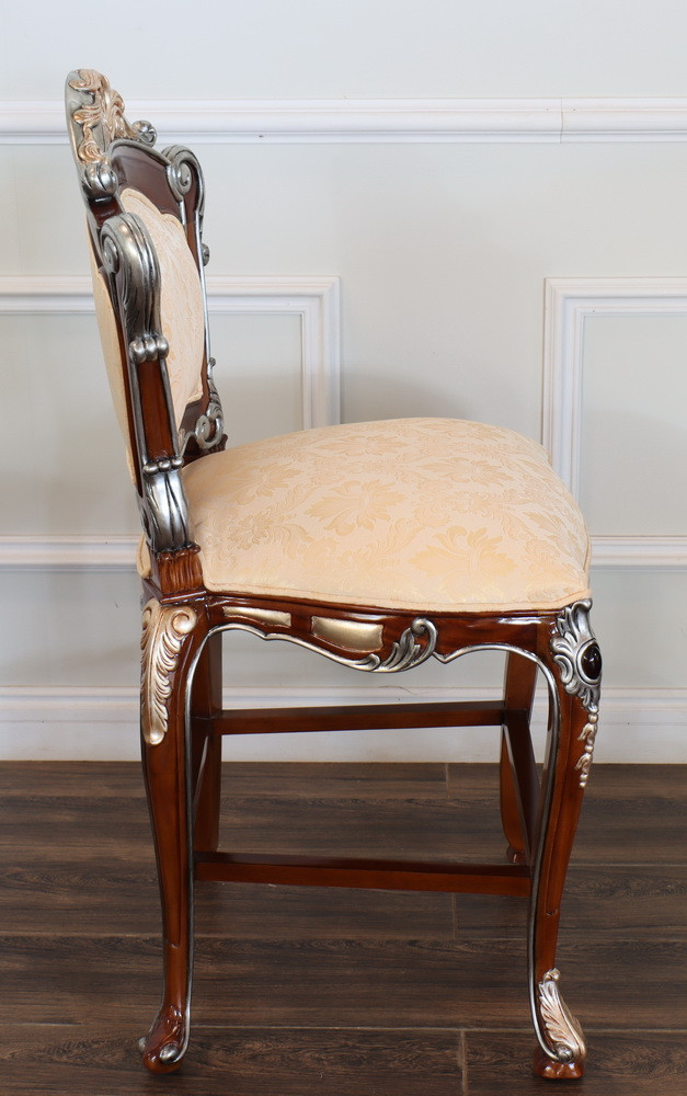 MahoganyMills's tweet image. Upgrade your kitchen with our Custom Kitchen Counter Height Breakfast Dining Stool! Made from solid mahogany wood with customizable options, mappa burl inlay &amp;amp; gold-leaf accents. Request a quote today! 

#CustomKitchenStool #CounterHeightStool #BreakfastDiningStool #handcrafted