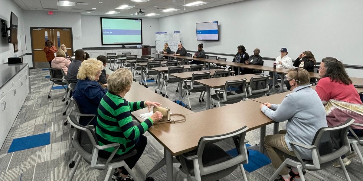 Bridging the gap between Industry and Education: 
Western SC was delighted to partner with <a href="/AikenPublicSch/">AikenCoPublicSchools</a> Adult Ed Educators for a work force discussion and tour of <a href="/ZeusTubing/">Zeus Industrial Products</a>. Thanks to Zeus for a great experience!

#education #workforce