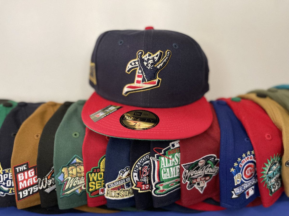 fittedjones's tweet photo. Dale Earnhardt 4th of July collection @kcannonballers
From: @milb 

#pindejos 
#hatclub #newera #neweracap #neweracapstyle #59fifty #fittedhatsociety #fittedmafia #teamfitted #nascar #milb #Kannapolis #cannonballers #intimidators #southatlanticleague https://t.co/KW2H1u642B