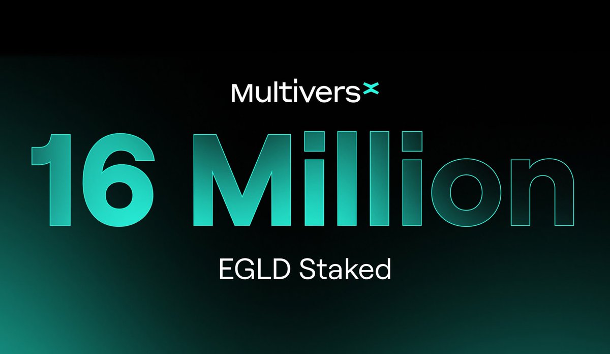 the_economystic's tweet photo. 1/ Banks are FAILING, and now we know more than ever that #blockchain is the future. @MultiversX is a supercomputer ready to scale for global adoption. 🧠 #EGLD

✅ $EGLD staked passes 16M (~64%'supply) 🤯

Let's recap today's meeting w/ @beniaminmincu 🧵
https://t.co/vwANtWKusO https://t.co/7VFRsXXKds
