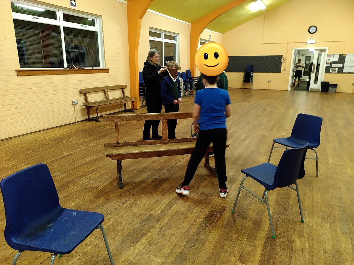 goldenacrescout's tweet photo. Cubs were working on their communications skills this evening: we made phone calls, decoded and delivered messages and guided each other blindfolded through obstacles #skillsforlife #communicatorbadge #watchyourhead! https://t.co/XJLwLUBNrz