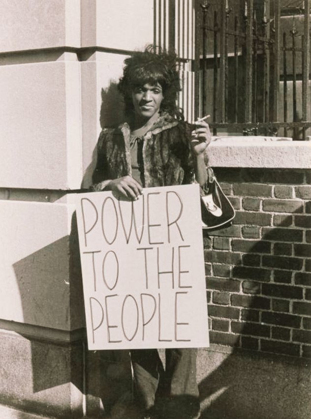 Diana Davies, US photographer who documented the US Gay Liberation movement of the 1960s and '70s, including activist Marsha P. Johnson  #WomensArt