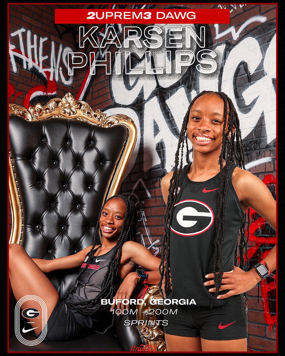 UGATrack's tweet photo. A SUPREME breed of #DAWGS is coming to Athens. 

Welcome Karsen Phillips! 🔥🔥🔥🔥🔥

#GoDawgs https://t.co/LTI1Iftb96