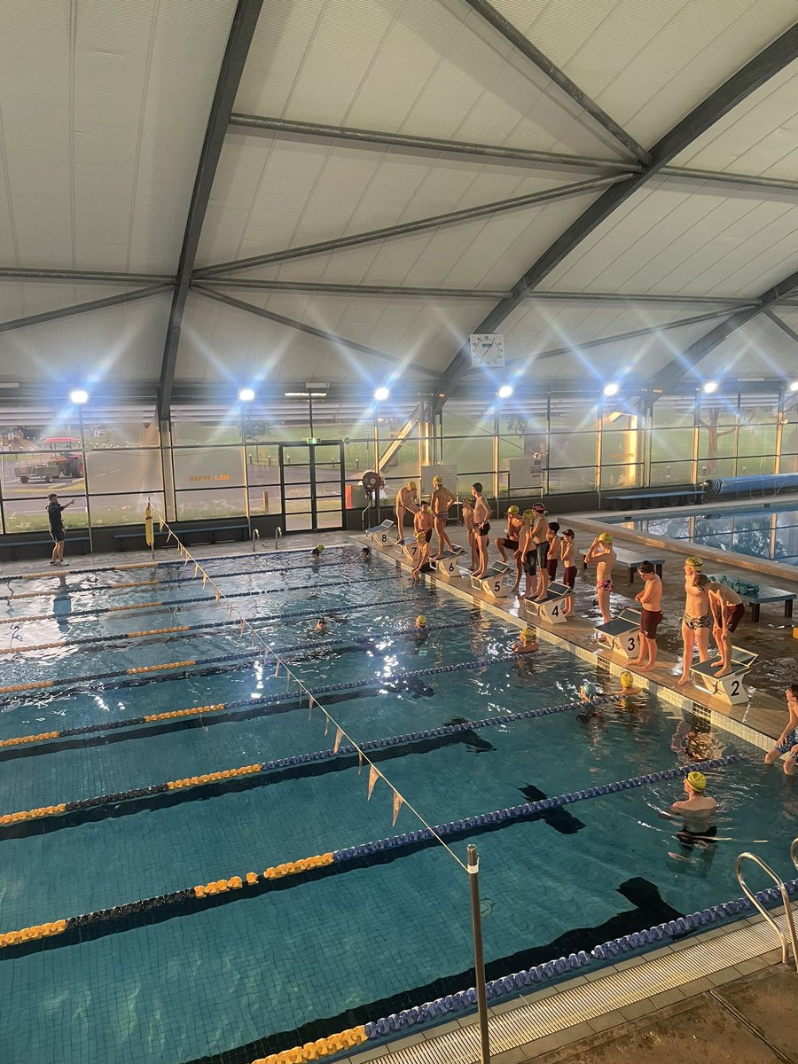 Marcellin's tweet photo. Hats off to our early risers. 

Last training day before @AGSV Swimming Carnival this Friday!l

#agsvsport #swimming #marcellincollege #bebecome https://t.co/JWpQDHb8xe