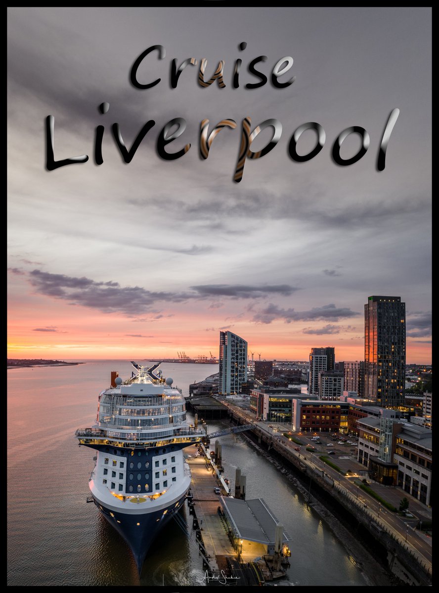 AndyShukie's tweet photo. Looking forward to the new cruise season at Liverpool @CruiseLpool #celebretyapex #liverpoolwaterfront #Eurovision2023 https://t.co/q3jYEEHXj4
