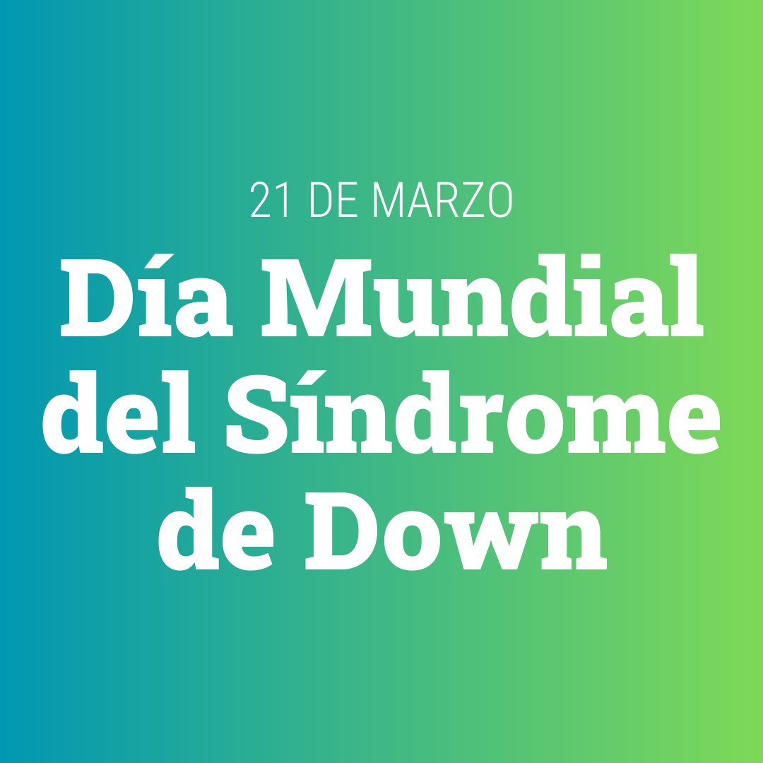 ONU_es's tweet photo. Las personas con Síndrome de Down tienen derecho a una participación significativa en la sociedad y a tomar sus propias decisiones en temas de su interés.

Más sobre el Día Mundial del Síndrome de Down: https://t.co/WnwrGT1TYG https://t.co/3z8PfdVKWW