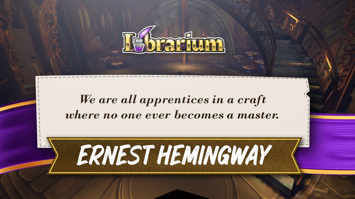 On #WorldStorytellingDay we want to remind you that we're always learning, even in a field we have a lot of expertise. So keep writing, studying, coding, painting, teaching, whatever you do, and keep learning about what you love!

#MondayMotivation #Education #Technology #VR