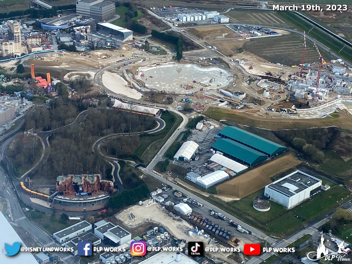 Disneyland Paris Works on Twitter "[News] 🚨⚠️ Arendelle North Mountain (test samples) have