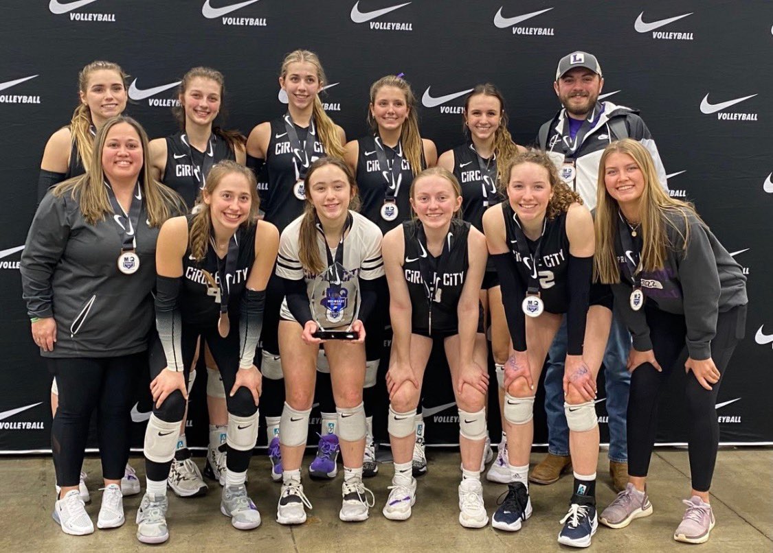 So proud of my team for finishing second this weekend at MEQs and earning our bid to nationals!! Can’t wait to see what we can do at Big South!! <a href="/circlecityvbc/">Circle City VBC</a> <a href="/CCVBCrecruit/">Circle City Volleyball Recruiting</a>