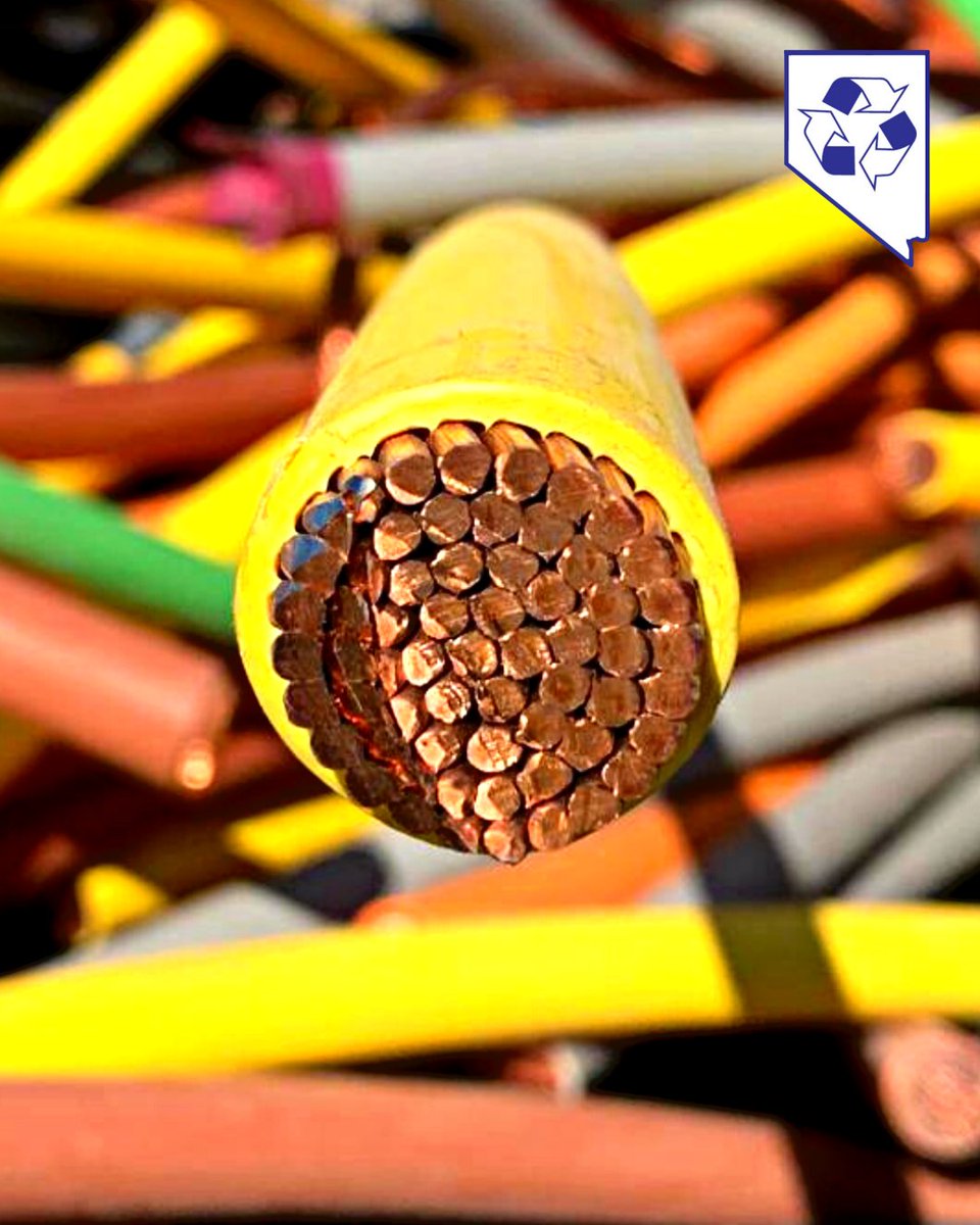 RecyclingNevada's tweet photo. 🌎🗑️ Turning waste into ➡️ wealth is possible at Nevada Recycling ♻

Call the pros at Nevada Recycling to get started!

#InsulatedWire #Wires #CopperWire #CopperRecycling #Recycling #ScrapMetalRecycling #ScrapMetalFacility #RecycleScraps #RecycleScrapMetals #RecycleScrap https://t.co/g76A80Imaj