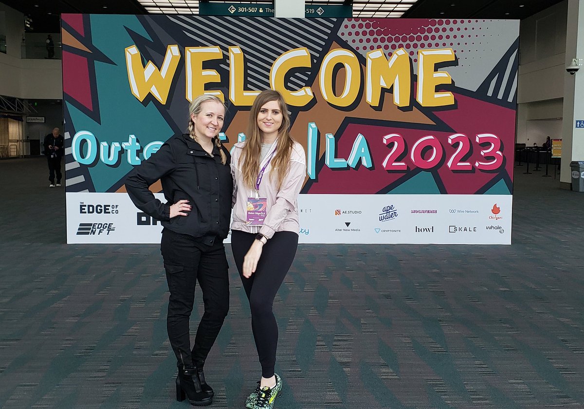 Ahh! Found @maryanaDCL! 🥰🤘❤

#NFTLA #OuterEdgeLA #OuterEdge #DCLFam