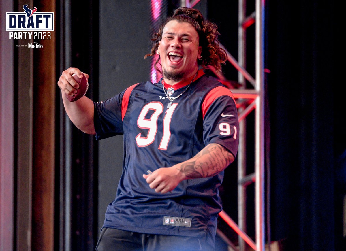 HoustonTexans's tweet photo. The best party in H-Town is BACK! 🙌
 
Join us for the 2023 Draft Party » https://t.co/6IS6GIG0hq https://t.co/vIBObZVi1U