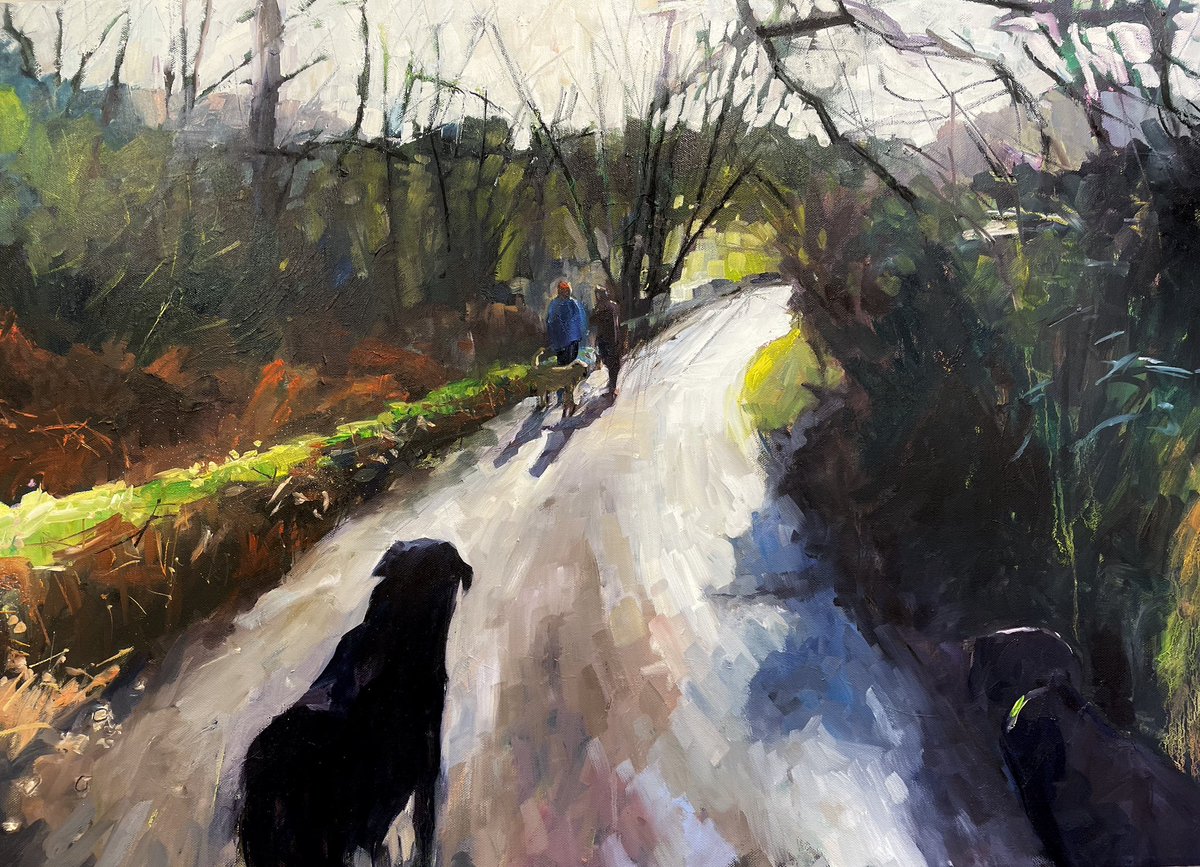 julsart's tweet photo. Where we Roam Exhibition ‘the Scenic Route’ #oilpainting #chilterns #paintingoftheday #artforsale #juliewetenhall #landscapepainting #artlovers https://t.co/Yh0eSu3I1a