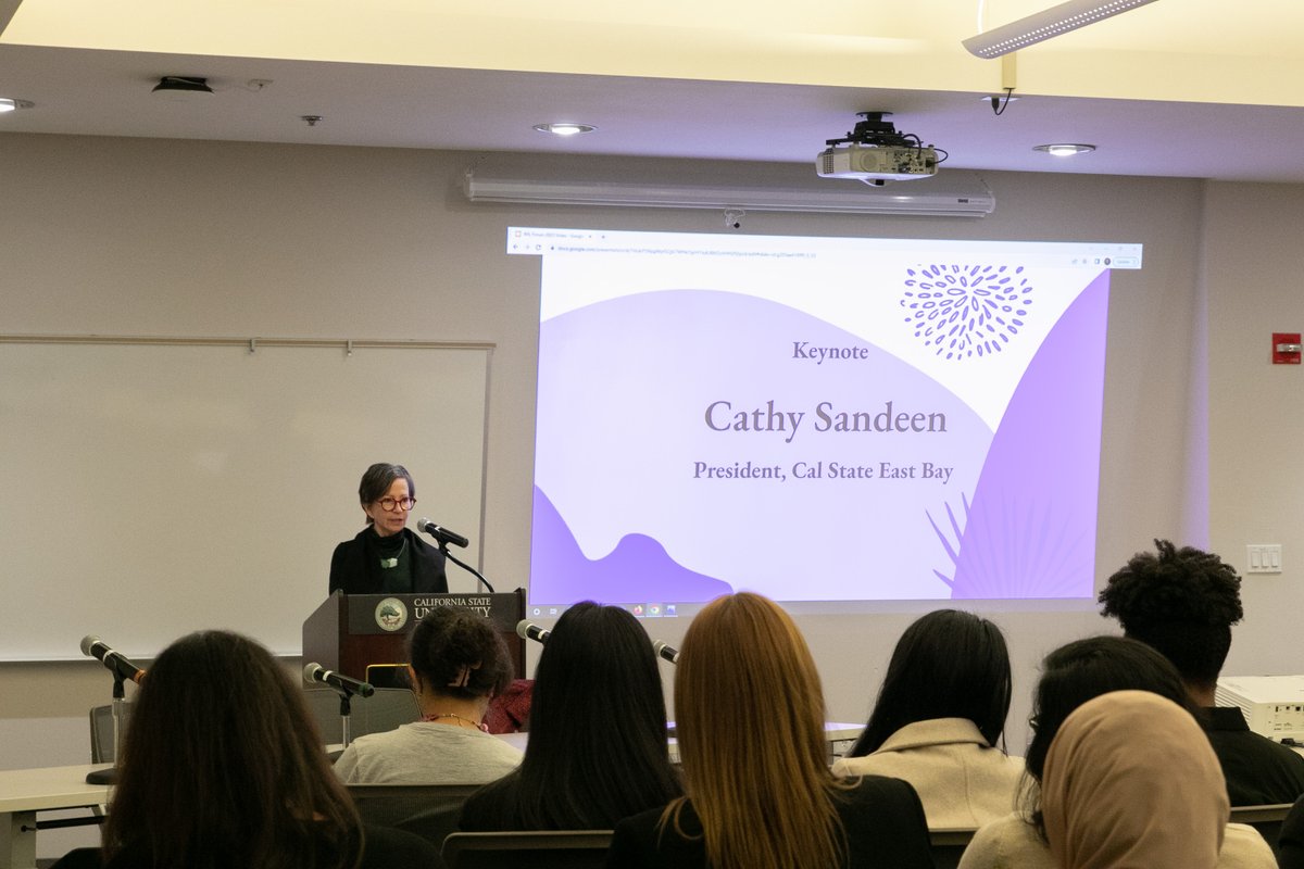 CathySandeen's tweet photo. I was so honored to be a keynote speaker for the Women In Leadership conference on Saturday. It was both a reminder of what needs to be done to continue uplifting women, and an inspiring celebration of what we’ve already achieved.

#csueb #womeninleadership @WILCSUEB @EastBayCBE https://t.co/22b0aIt0a8