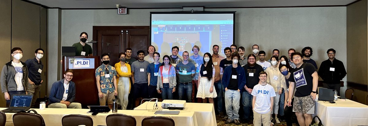 Have a cool use case for e-graphs or equality saturation?  Want to discuss your next big idea with fellow egg-heads?  Find deep connections with complementary techniques?

EGRAPHS 2023 is for you! Get your proposals in; super stoked to see y'all at FCRC!

pldi23.sigplan.org/home/egraphs-2…