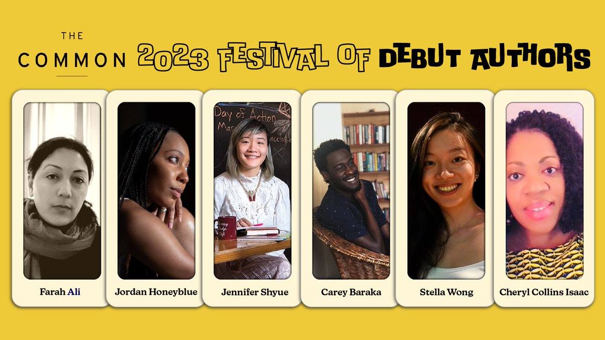 commonmag's tweet photo. Last chance to register for our Festival of Debut Authors, happening tomorrow at 7 pm EST! Come to the free event to discover fresh voices and support the magazine’s Young Writers Program!

https://t.co/orWaLJNmTk https://t.co/8Xx2Q9GQHM
