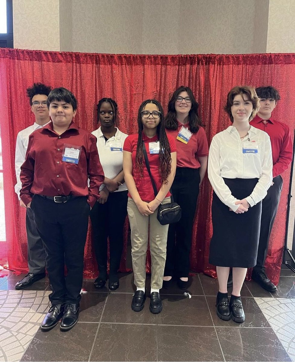 A week ago today, #NCFCCLA members were in Greensboro, NC for the 2023 State Leadership Conference. These #incREDible members from Wake Forest High School, Fuquay Varina High School, West Cary Middle School, and Zebulon GT Magnet Middle School showed #FCCLA spirit at #NCslc23.
